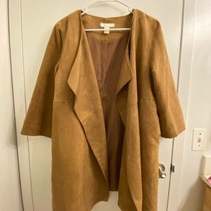 HM Beige Knee-length Coat